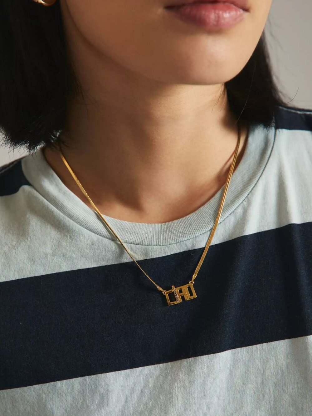 Clare V. Ciao Necklace, NEW